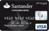 Kreditkarte Santander Consumer Bank, 1Plus Card, Visacard, Mastercard