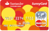 Kreditkarte Santander Consumer Bank, Sunny Card, Visacard, Mastercard